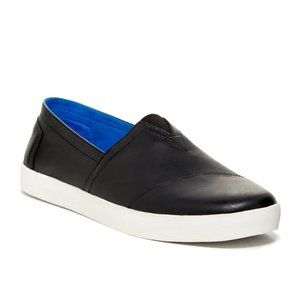 NEW IN BOX TOMS MEN'S LEATHER AVALON SNEAKER 9.5